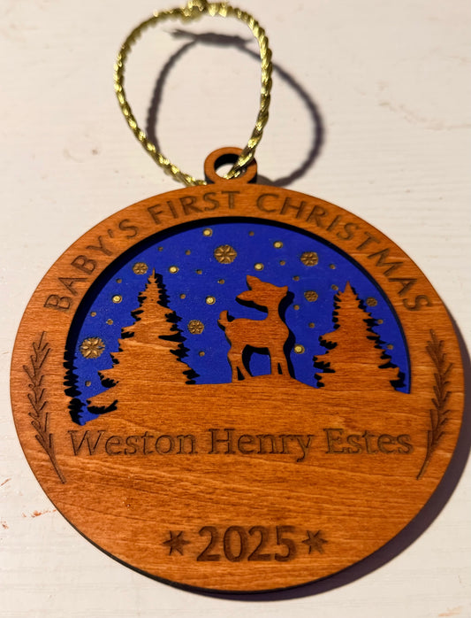 Baby’s first Christmas Ornament