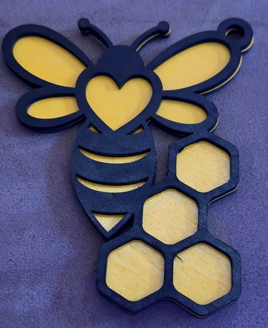 Bee Christmas Ornament